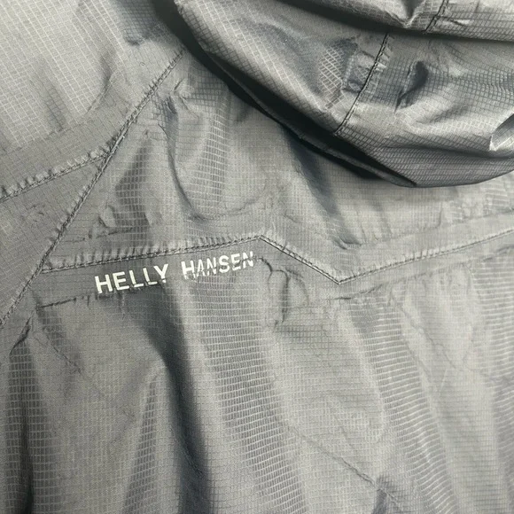 Helly Hansen Yu Ervik Waterproof Rain Full Zip Up Jacket in 990 Black size XS - Picture 7 of 14
